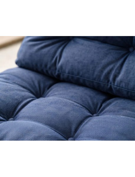 Set perne grădină ”Pallet Soft Seating” Albastru