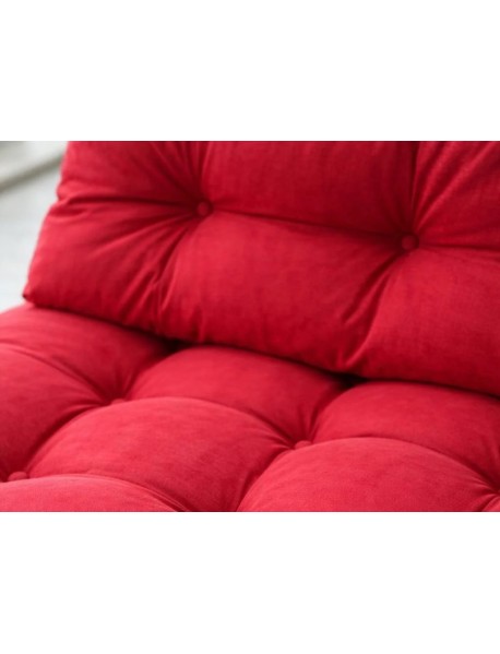 Set perne grădină ”Pallet Soft Seating” Roșu